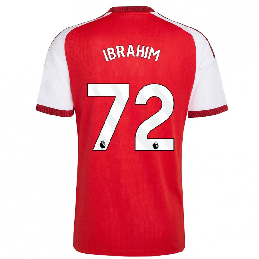 Danxen Kvinnor Ife Ibrahim #72 Röd Vit Svart Hemmatröja Matchtröjor 2026/27 Tröjor T-Tröja