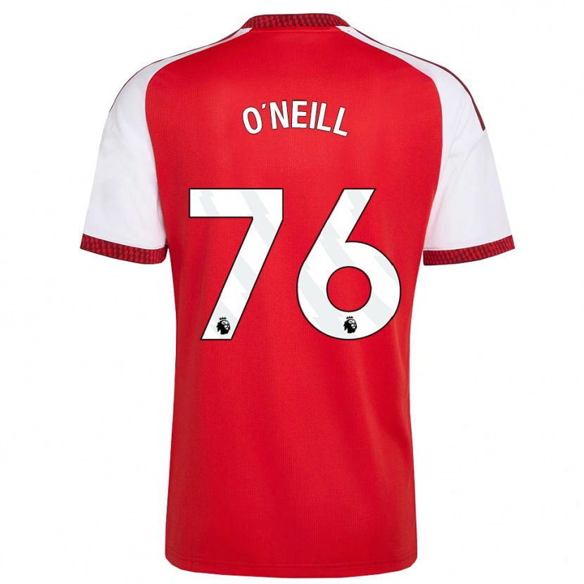 Danxen Kvinnor Ceadach O'neill #76 Röd Vit Svart Hemmatröja Matchtröjor 2026/27 Tröjor T-Tröja