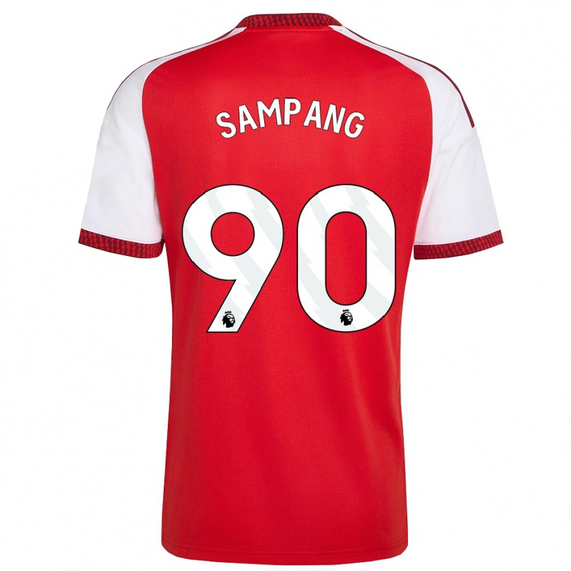 Danxen Kvinnor Saurap Sampang #90 Röd Vit Svart Hemmatröja Matchtröjor 2026/27 Tröjor T-Tröja