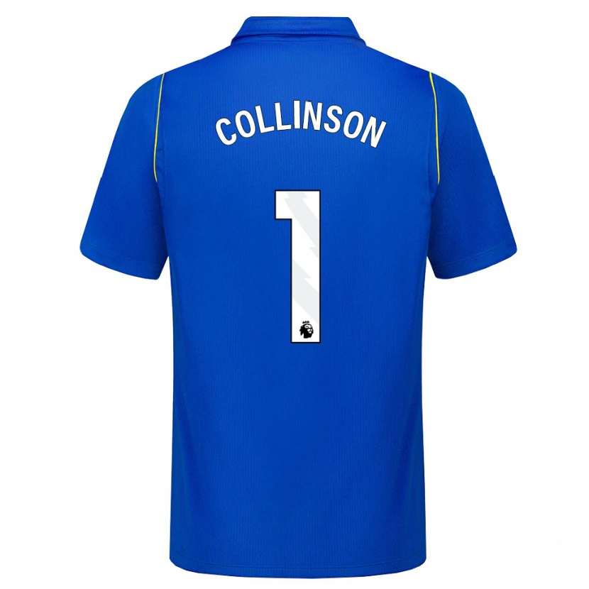 Danxen Kvinnor Isaac Collinson #1 Blå Gul Hemmatröja Matchtröjor 2026/27 Tröjor T-Tröja