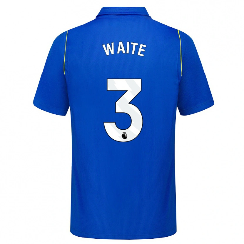Danxen Kvinnor Dante Waite #3 Blå Gul Hemmatröja Matchtröjor 2026/27 Tröjor T-Tröja