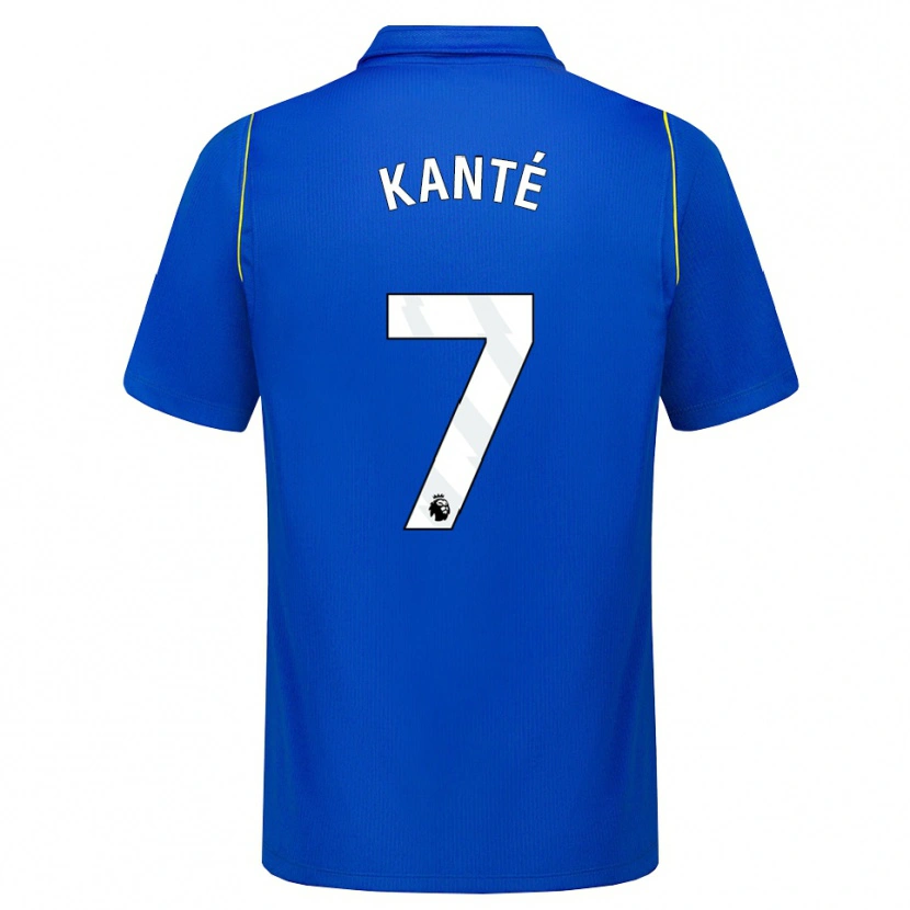 Danxen Kvinnor N'golo Kante #7 Blå Gul Hemmatröja Matchtröjor 2026/27 Tröjor T-Tröja