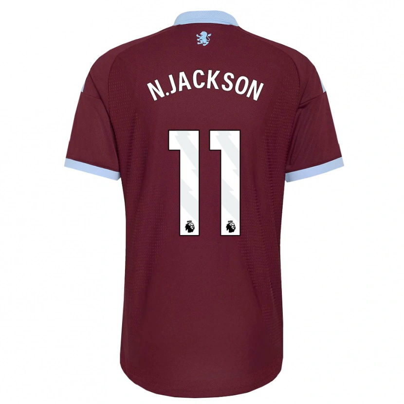 Danxen Kvinnor Nicolas Jackson #11 Kornblå Vinröd Hemmatröja Matchtröjor 2026/27 Tröjor T-Tröja