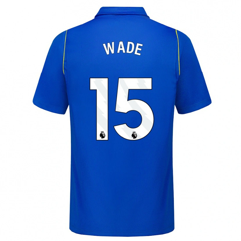 Danxen Kvinnor Shaun Wade #15 Blå Gul Hemmatröja Matchtröjor 2026/27 Tröjor T-Tröja