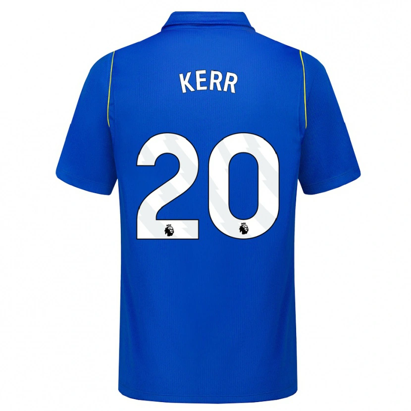 Danxen Kvinnor Sam Kerr #20 Blå Gul Hemmatröja Matchtröjor 2026/27 Tröjor T-Tröja