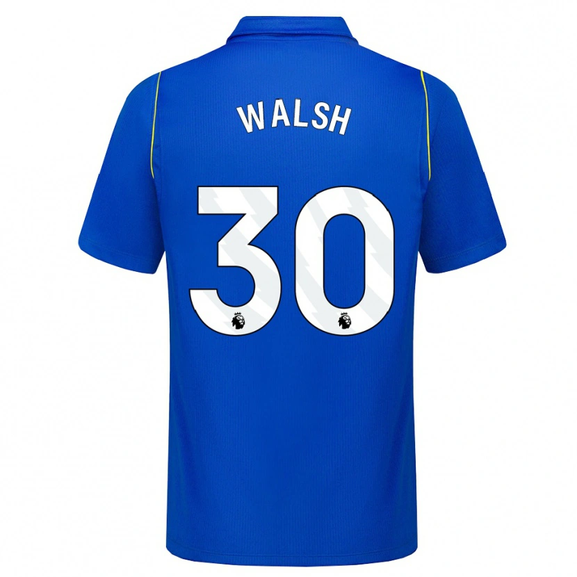 Danxen Kvinnor Keira Walsh #30 Blå Gul Hemmatröja Matchtröjor 2026/27 Tröjor T-Tröja