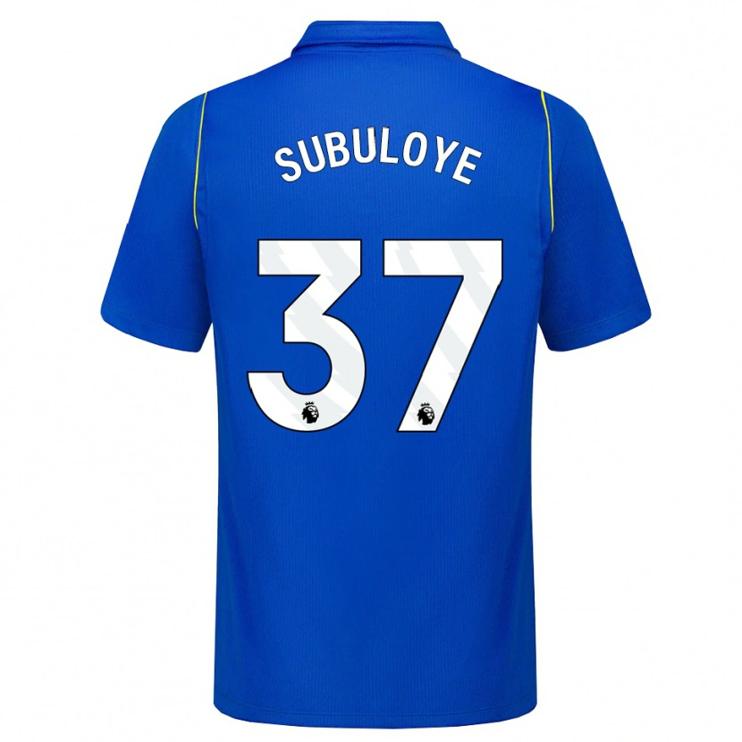 Danxen Kvinnor Olutayo Subuloye #37 Blå Gul Hemmatröja Matchtröjor 2026/27 Tröjor T-Tröja