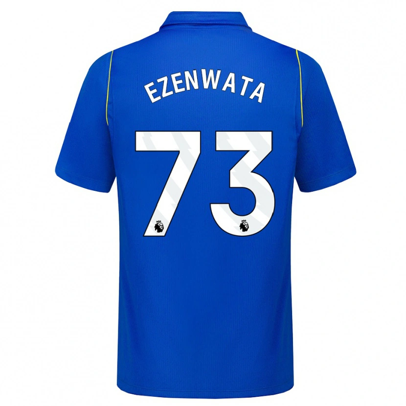 Danxen Kvinnor Chizaram Ezenwata #73 Blå Gul Hemmatröja Matchtröjor 2026/27 Tröjor T-Tröja