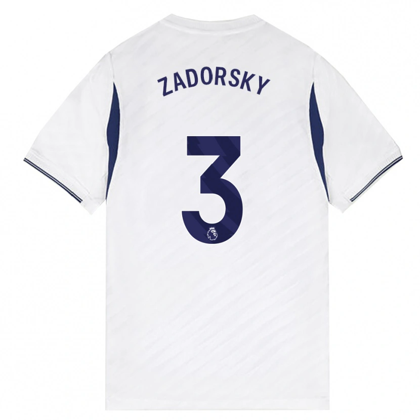 Danxen Kvinnor Shelina Zadorsky #3 Vit Röd Lila Hemmatröja Matchtröjor 2026/27 Tröjor T-Tröja
