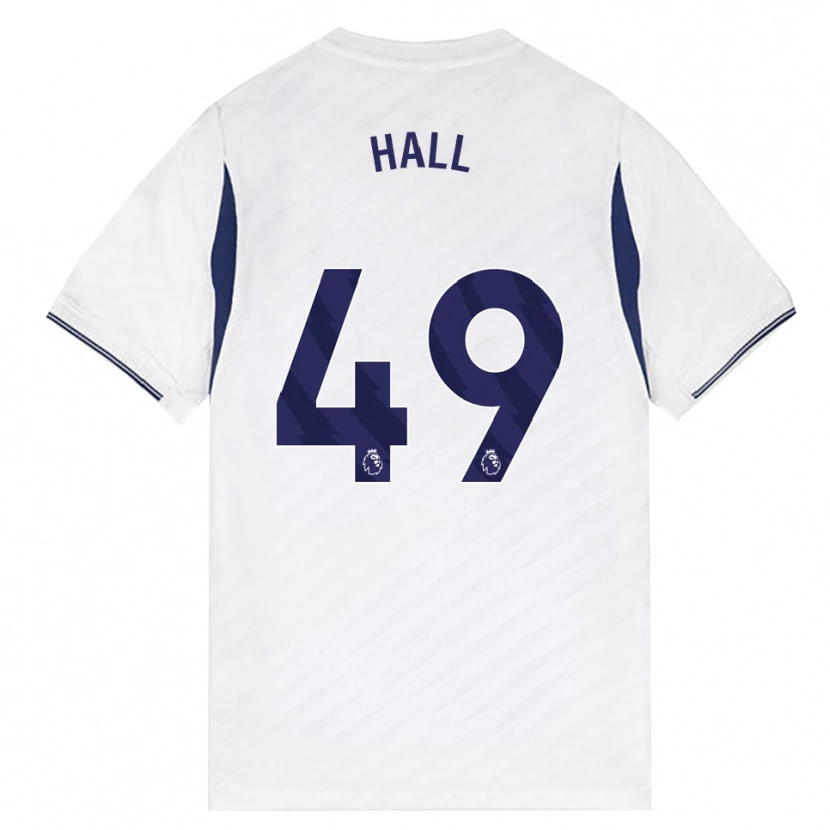Danxen Kvinnor Tyrese Hall #49 Vit Röd Lila Hemmatröja Matchtröjor 2026/27 Tröjor T-Tröja