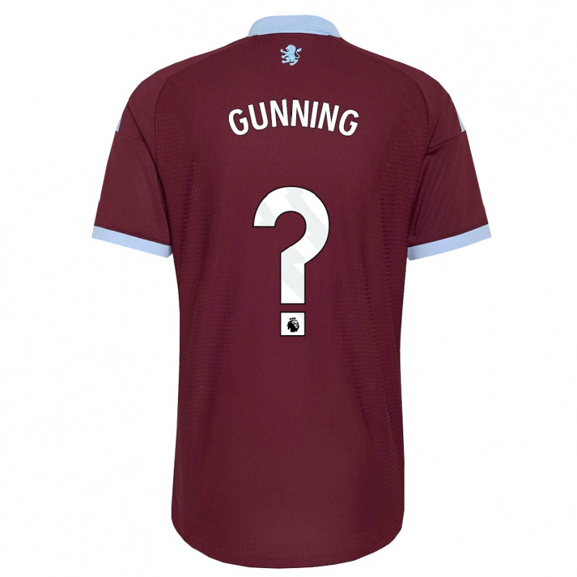 Danxen Kvinnor Ashton Gunning #0 Kornblå Vinröd Hemmatröja Matchtröjor 2026/27 Tröjor T-Tröja