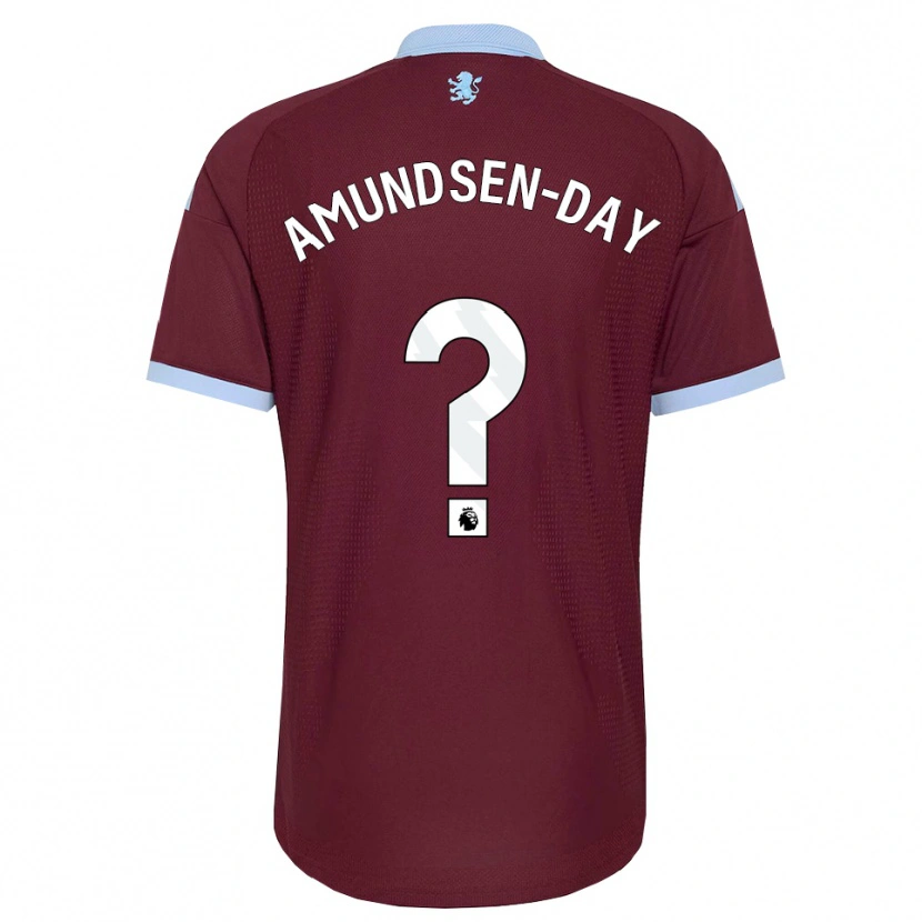 Danxen Kvinnor Ethan Amundsen-Day #0 Kornblå Vinröd Hemmatröja Matchtröjor 2026/27 Tröjor T-Tröja