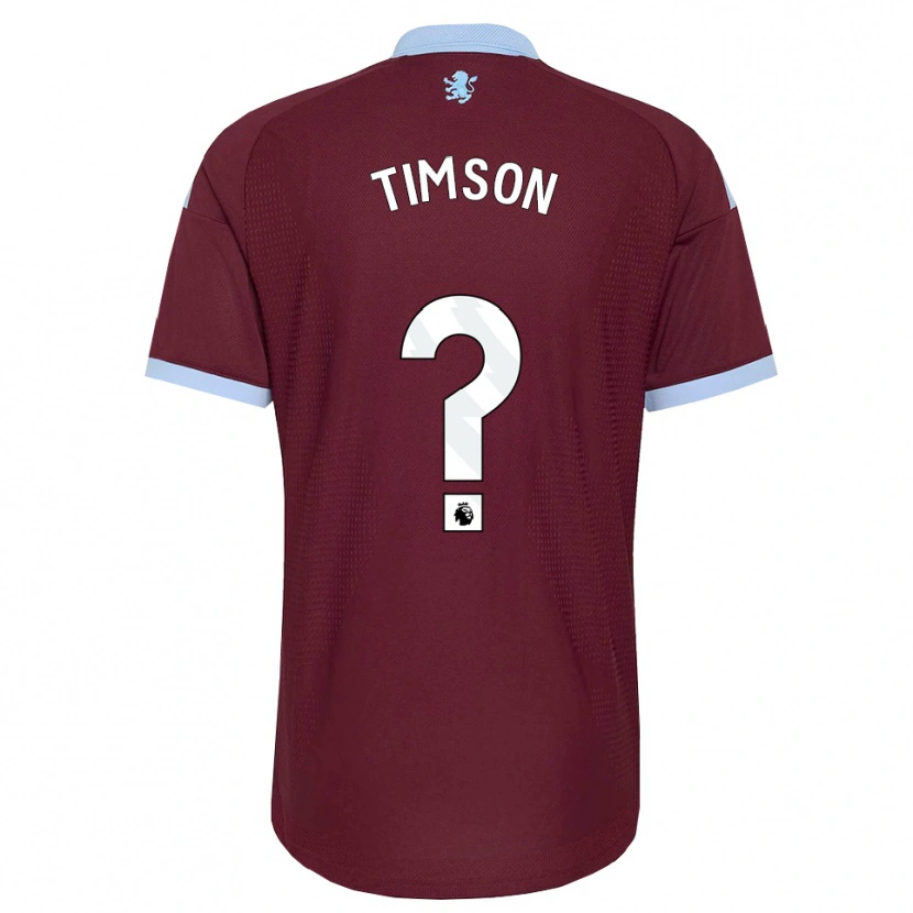Danxen Kvinnor Nile Timson #0 Kornblå Vinröd Hemmatröja Matchtröjor 2026/27 Tröjor T-Tröja