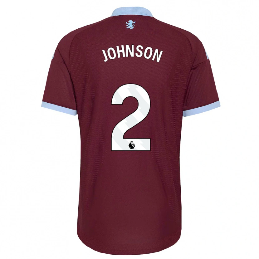 Danxen Kvinnor Oscar Johnson #2 Kornblå Vinröd Hemmatröja Matchtröjor 2026/27 Tröjor T-Tröja