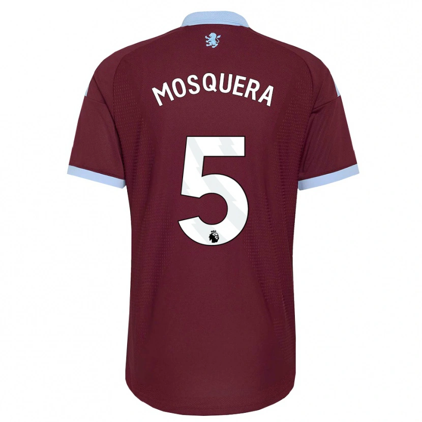 Danxen Kvinnor Yeimar Mosquera #5 Kornblå Vinröd Hemmatröja Matchtröjor 2026/27 Tröjor T-Tröja
