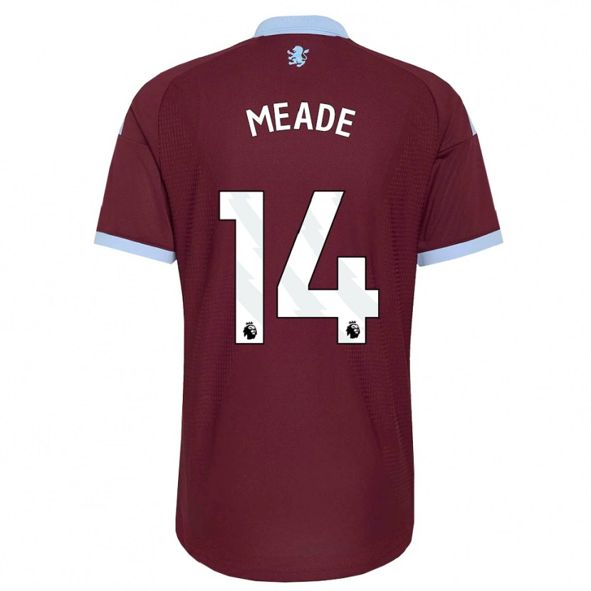 Danxen Kvinnor Markie Meade #14 Kornblå Vinröd Hemmatröja Matchtröjor 2026/27 Tröjor T-Tröja