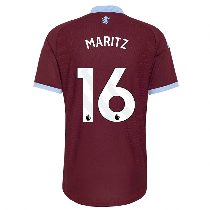 Danxen Kvinnor Noelle Maritz #16 Kornblå Vinröd Hemmatröja Matchtröjor 2026/27 Tröjor T-Tröja