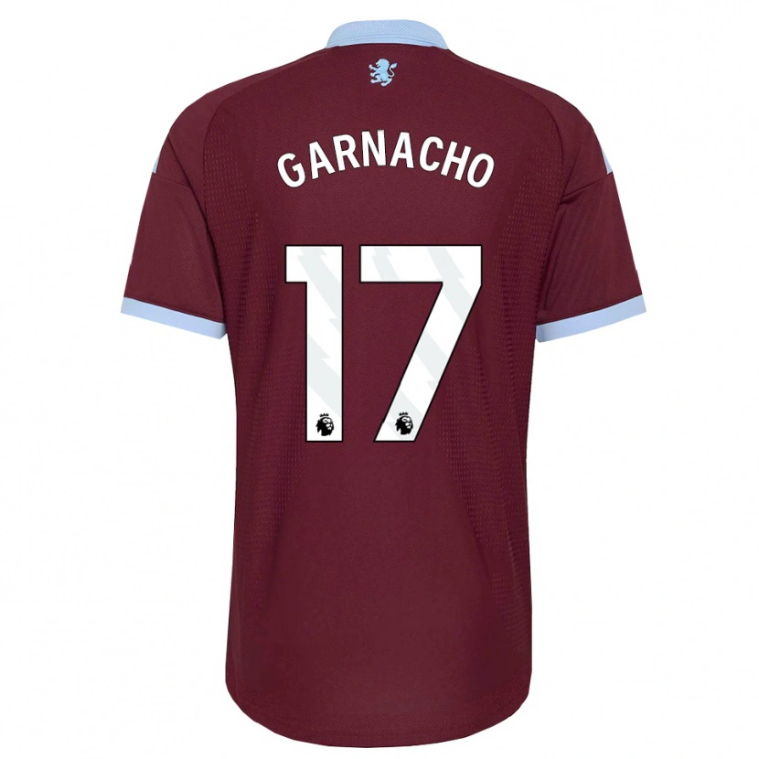 Danxen Kvinnor Alejandro Garnacho #17 Kornblå Vinröd Hemmatröja Matchtröjor 2026/27 Tröjor T-Tröja