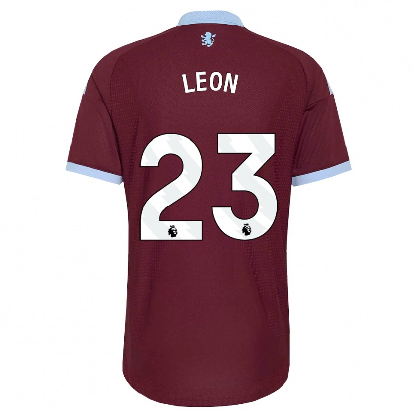 Danxen Kvinnor Adriana Leon #23 Kornblå Vinröd Hemmatröja Matchtröjor 2026/27 Tröjor T-Tröja