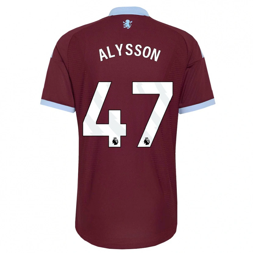 Danxen Kvinnor Alysson Edward Franco Da Rocha #47 Kornblå Vinröd Hemmatröja Matchtröjor 2026/27 Tröjor T-Tröja