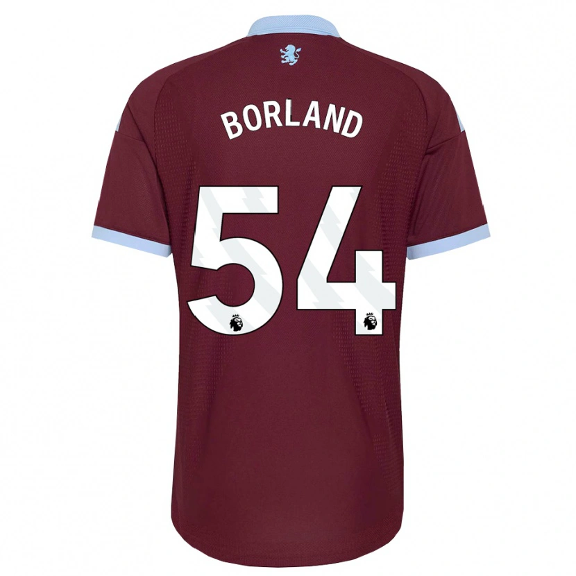 Danxen Kvinnor Aidan Borland #54 Kornblå Vinröd Hemmatröja Matchtröjor 2026/27 Tröjor T-Tröja