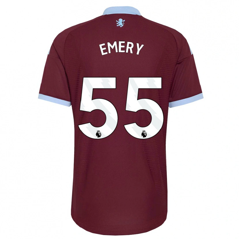 Danxen Kvinnor Lander Emery #55 Kornblå Vinröd Hemmatröja Matchtröjor 2026/27 Tröjor T-Tröja