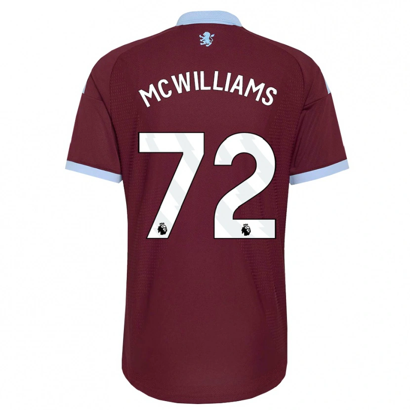 Danxen Kvinnor Ashton Mcwilliams #72 Kornblå Vinröd Hemmatröja Matchtröjor 2026/27 Tröjor T-Tröja