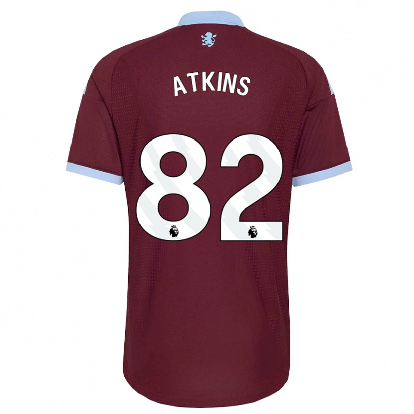 Danxen Kvinnor Clay Atkins #82 Kornblå Vinröd Hemmatröja Matchtröjor 2026/27 Tröjor T-Tröja