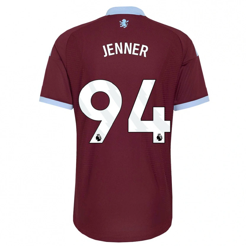 Danxen Kvinnor Max Jenner #94 Kornblå Vinröd Hemmatröja Matchtröjor 2026/27 Tröjor T-Tröja