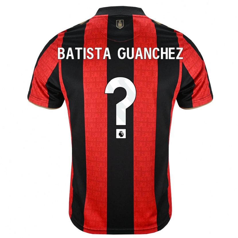 Danxen Kvinnor Aidan Batista Guanchez #0 Gyllene Röd Svart Hemmatröja Matchtröjor 2026/27 Tröjor T-Tröja