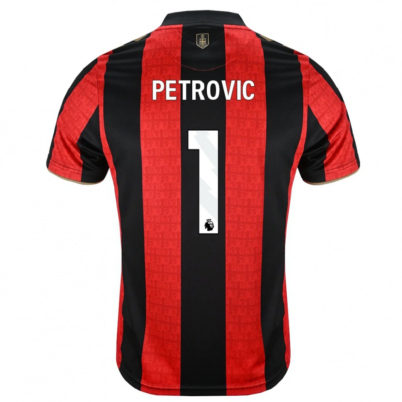 Danxen Kvinnor Djordje Petrovic #1 Gyllene Röd Svart Hemmatröja Matchtröjor 2026/27 Tröjor T-Tröja