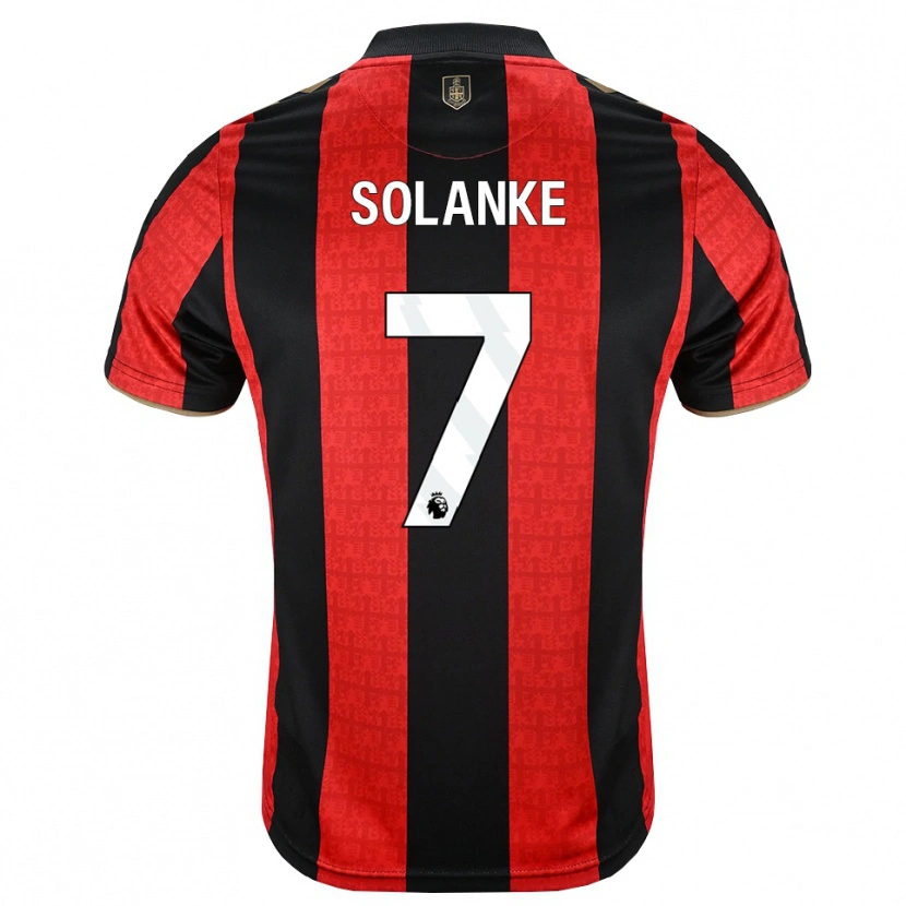 Danxen Kvinnor Ade Solanke #7 Gyllene Röd Svart Hemmatröja Matchtröjor 2026/27 Tröjor T-Tröja