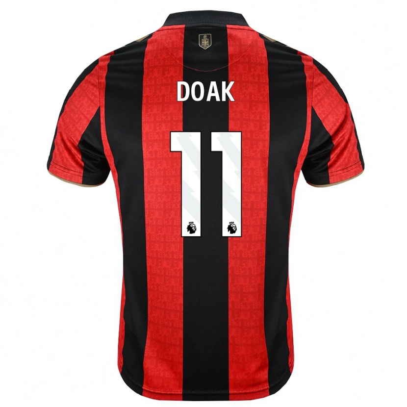 Danxen Kvinnor Ben Gannon-Doak #11 Gyllene Röd Svart Hemmatröja Matchtröjor 2026/27 Tröjor T-Tröja
