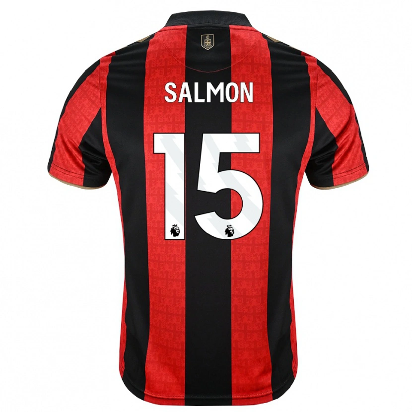 Danxen Kvinnor Josh Salmon #15 Gyllene Röd Svart Hemmatröja Matchtröjor 2026/27 Tröjor T-Tröja