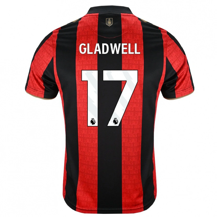 Danxen Kvinnor Molly Gladwell #17 Gyllene Röd Svart Hemmatröja Matchtröjor 2026/27 Tröjor T-Tröja