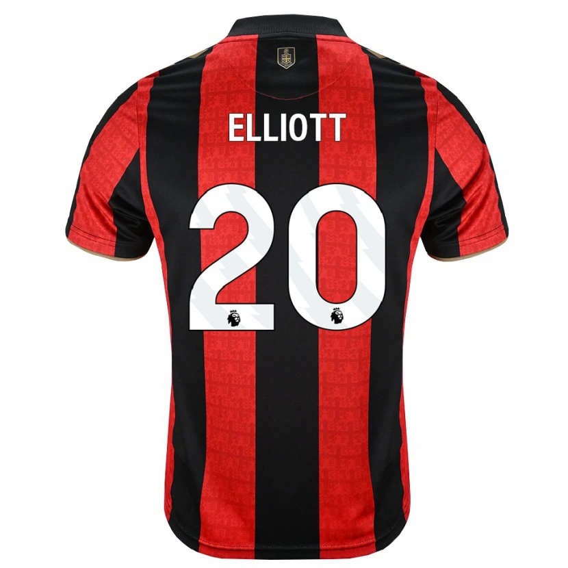 Danxen Kvinnor Kaitlyn Elliott #20 Gyllene Röd Svart Hemmatröja Matchtröjor 2026/27 Tröjor T-Tröja