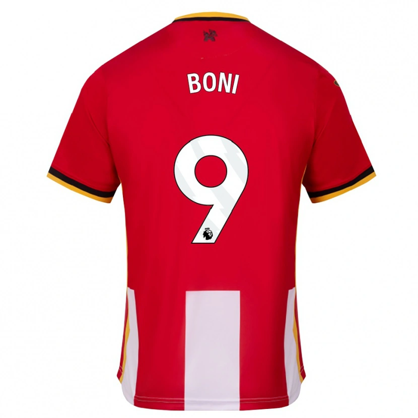 Danxen Kvinnor Michel Boni #9 Gul Svart Röd Hemmatröja Matchtröjor 2026/27 Tröjor T-Tröja
