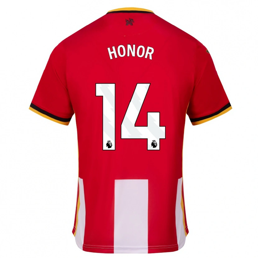 Danxen Kvinnor Otis Honor #14 Gul Svart Röd Hemmatröja Matchtröjor 2026/27 Tröjor T-Tröja