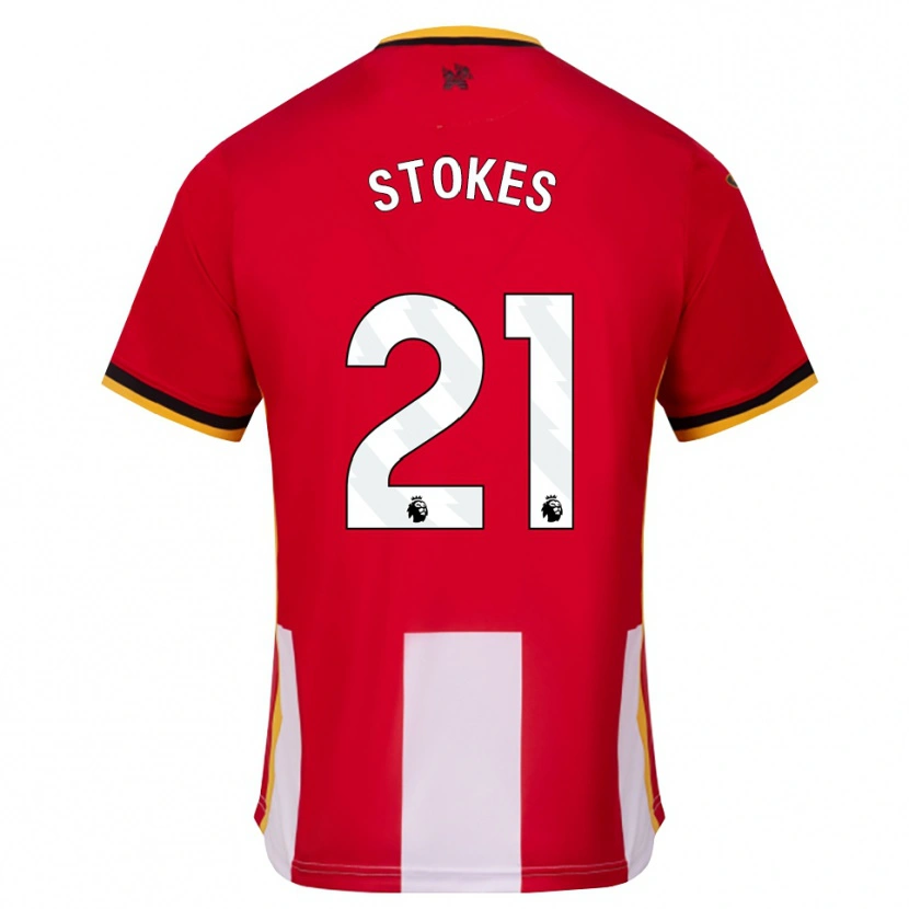 Danxen Kvinnor Aidan Stokes #21 Gul Svart Röd Hemmatröja Matchtröjor 2026/27 Tröjor T-Tröja