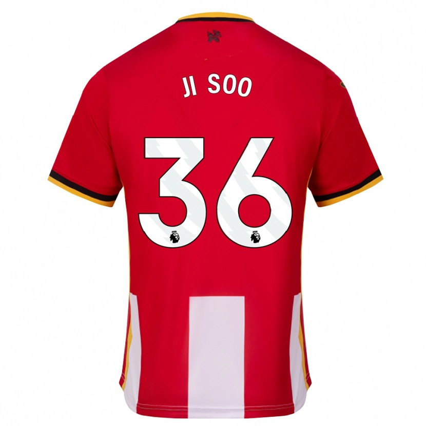 Danxen Kvinnor Ji-Soo Kim #36 Gul Svart Röd Hemmatröja Matchtröjor 2026/27 Tröjor T-Tröja