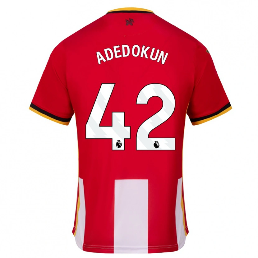 Danxen Kvinnor Val Adedokun #42 Gul Svart Röd Hemmatröja Matchtröjor 2026/27 Tröjor T-Tröja