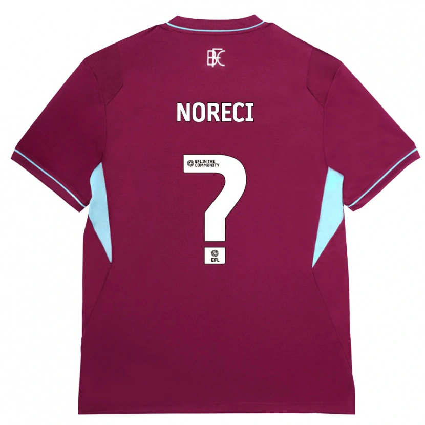 Danxen Kvinnor Jamie Noreci #0 Vinröd Grön Hemmatröja Matchtröjor 2026/27 Tröjor T-Tröja