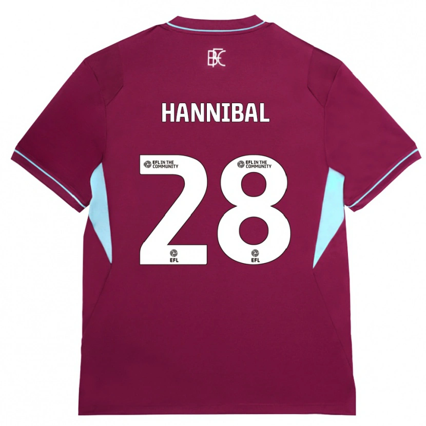 Danxen Kvinnor Hannibal Mejbri #28 Vinröd Grön Hemmatröja Matchtröjor 2026/27 Tröjor T-Tröja