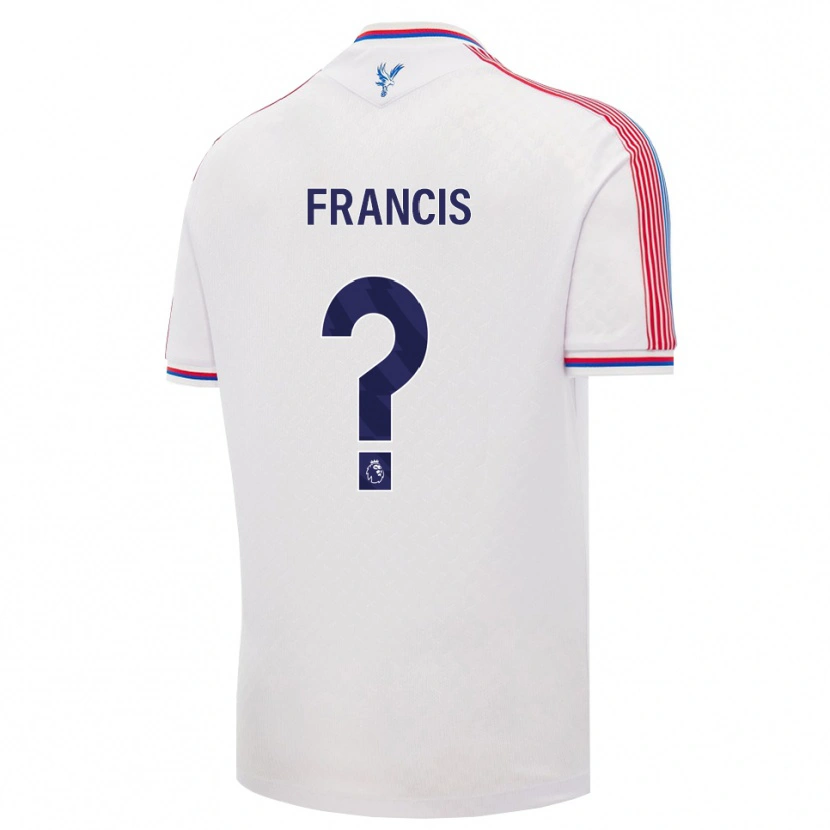 Danxen Kvinnor Chris Francis #0 Vit Röd Blå Hemmatröja Matchtröjor 2026/27 Tröjor T-Tröja