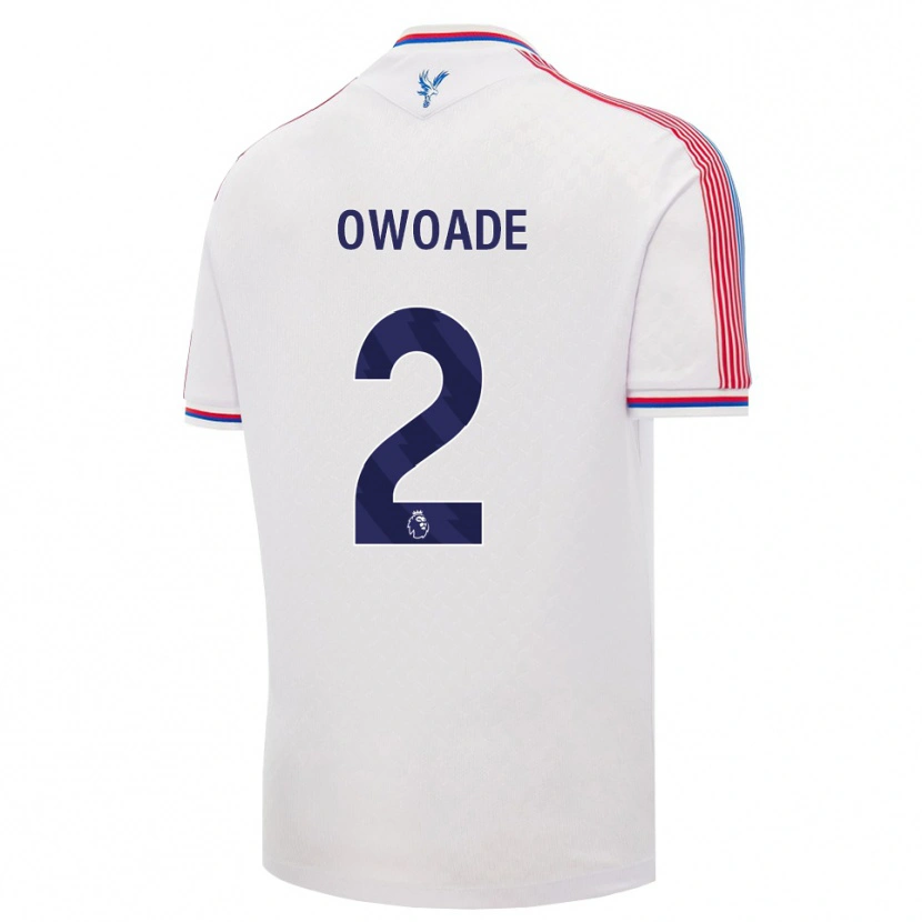 Danxen Kvinnor Daniel Owoade #2 Vit Röd Blå Hemmatröja Matchtröjor 2026/27 Tröjor T-Tröja