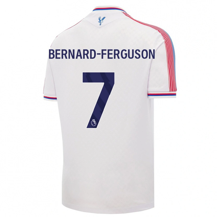 Danxen Kvinnor Makai Bernard-Ferguson #7 Vit Röd Blå Hemmatröja Matchtröjor 2026/27 Tröjor T-Tröja