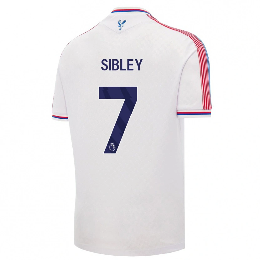 Danxen Kvinnor Isabella Sibley #7 Vit Röd Blå Hemmatröja Matchtröjor 2026/27 Tröjor T-Tröja
