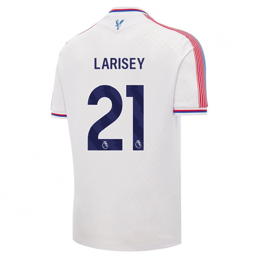 Danxen Kvinnor Clarissa Larisey #21 Vit Röd Blå Hemmatröja Matchtröjor 2026/27 Tröjor T-Tröja