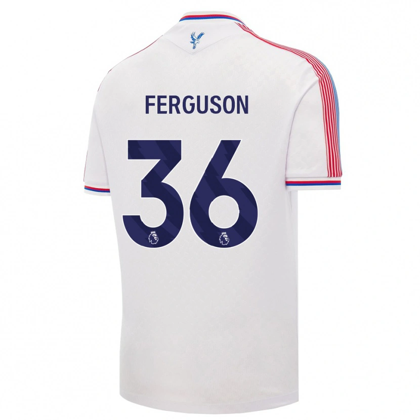 Danxen Kvinnor Nathan Ferguson #36 Vit Röd Blå Hemmatröja Matchtröjor 2026/27 Tröjor T-Tröja