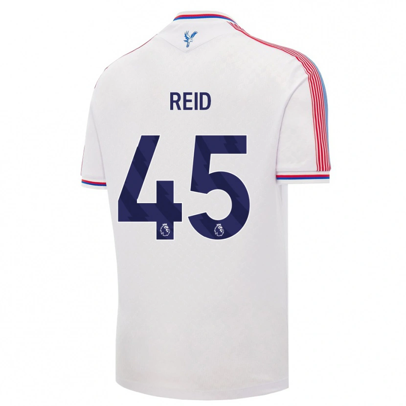 Danxen Kvinnor Dylan Reid #45 Vit Röd Blå Hemmatröja Matchtröjor 2026/27 Tröjor T-Tröja